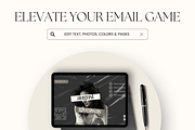 Email Marketing Newsletter Template, an Email Template by Branding Babe Co. (Thumbnail 9 of 9)