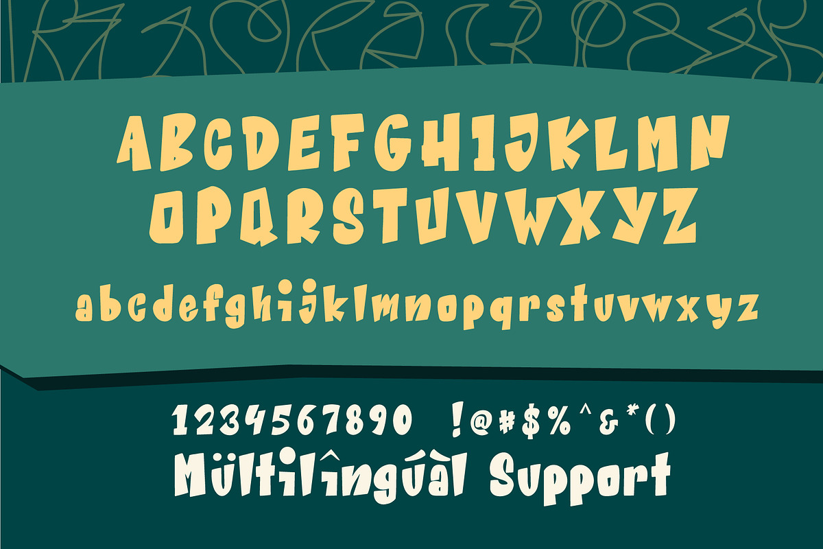 Beat Word | A BOLD fun Display, a Slab Serif Font by D&K Project (Photo 10 of 12)