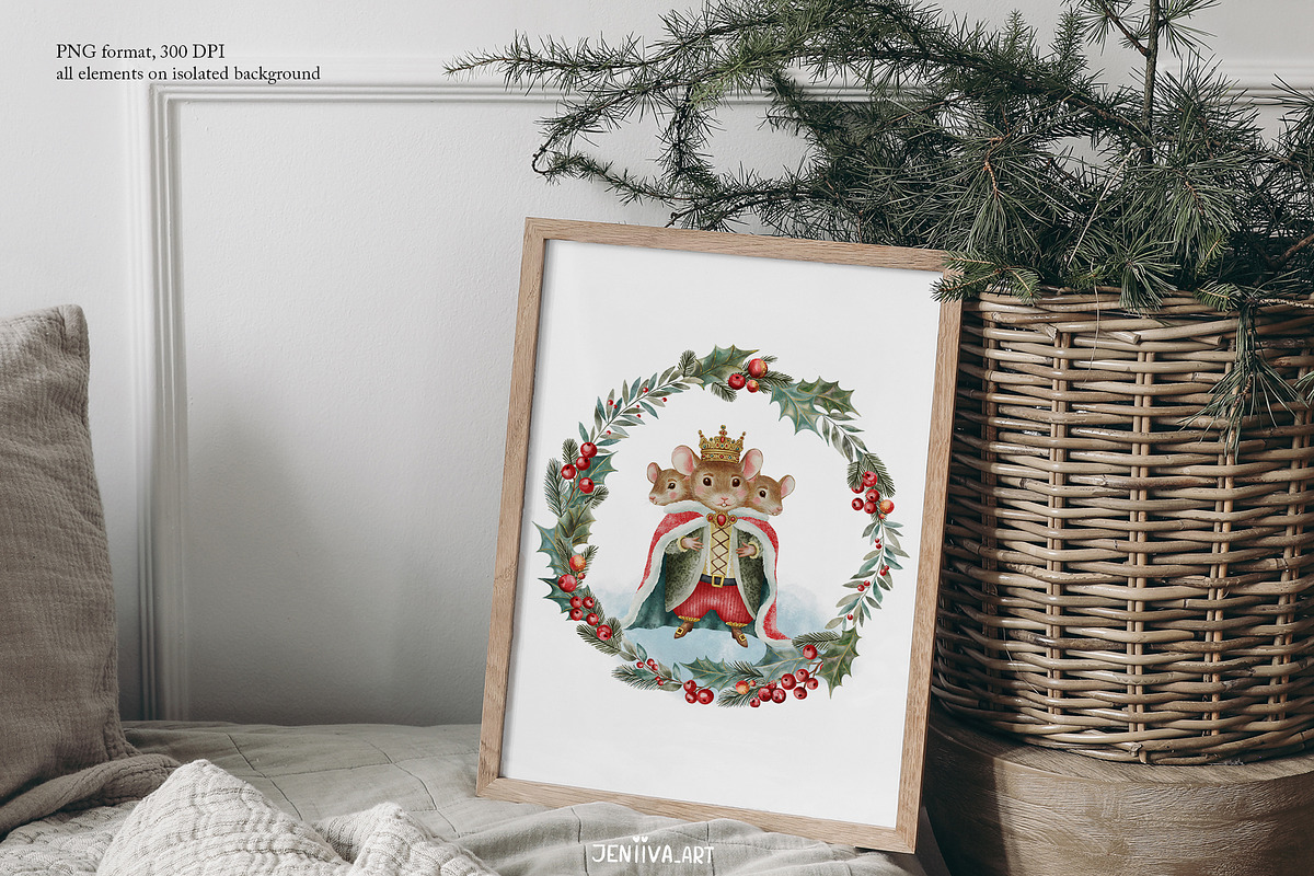 Christmas Clipart – Nutcracker, a Seasonal Illustration by Jenny Quince (Photo 10 of 11)