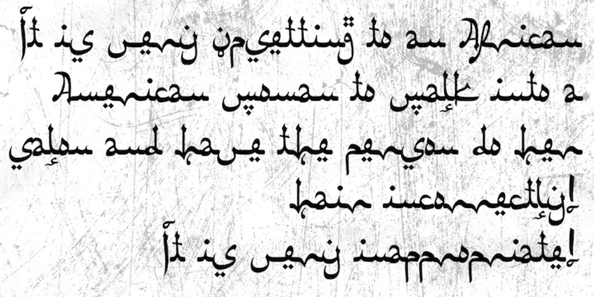 Sahan, a Script Font by GRIN3 (Nowak) (Photo 2 of 3)