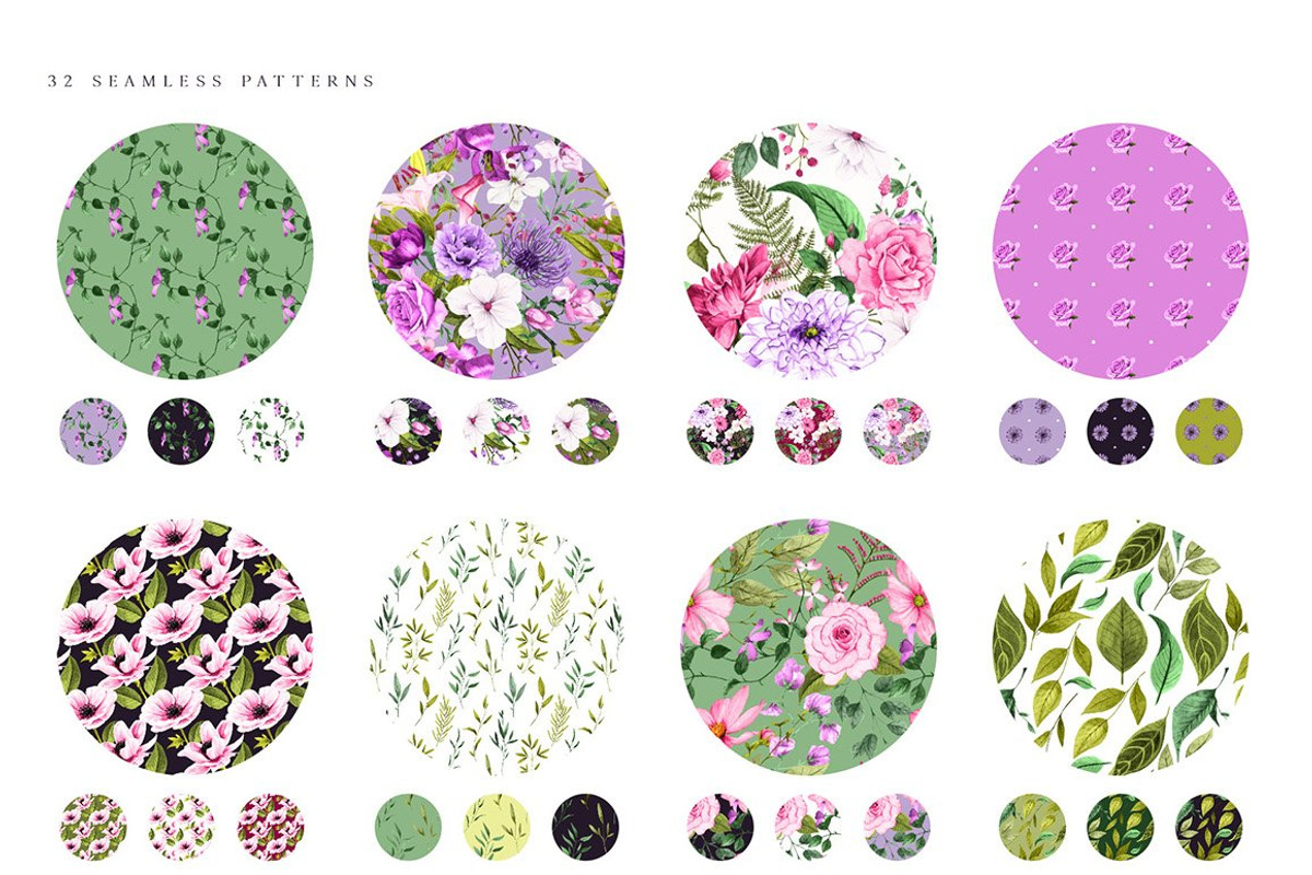 Ultimate Flower & Leaf Collection, an Object Graphic by Pretty Little Lines (Photo 23 of 47)