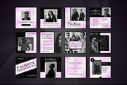 50 Fashion Posts  Canva Templates, a Templates & Theme by TemplateCastleStore (Thumbnail 2 of 10)