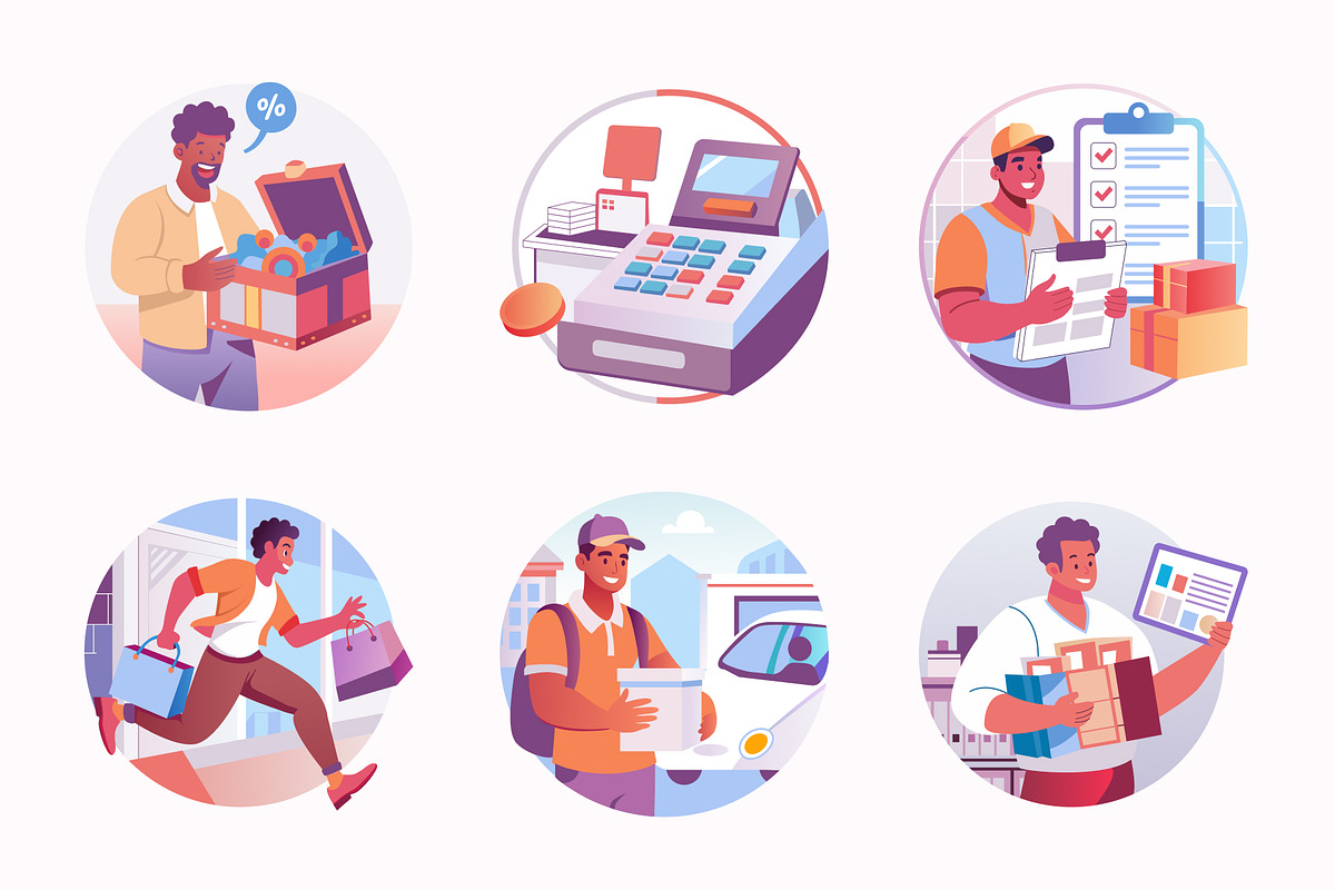 Black Friday Illustration, a Person Illustration by Vectors Market (Photo 7 of 10)