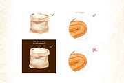 Baking at home - watercolor clipart, an Illustration by Julia M. Watercolor (Thumbnail 11 of 12)