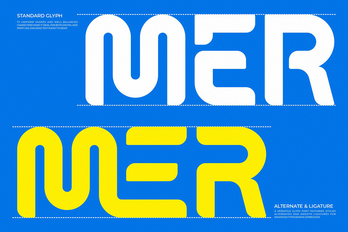 Mequin || Modern Display Sans Serif, a Sans Serif Font by Ermedia Studio (Photo 7 of 10)