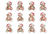 Patchwork Teddy Bear PNG, an Illustration by SinaCreation (Thumbnail 2 of 7)