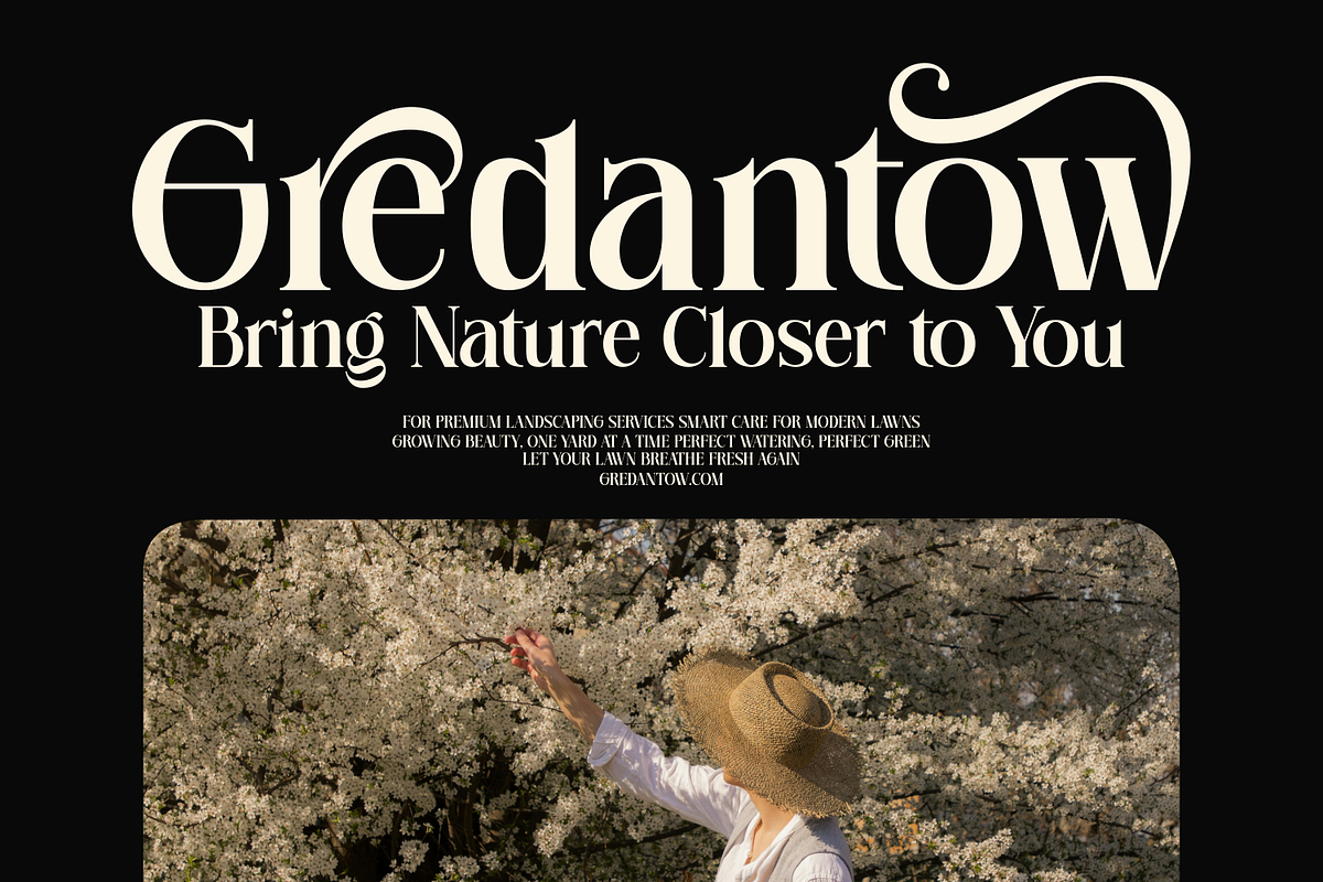 Rosevera – Luxury Blending Classic, a Serif Font by Haps Space (Photo 2 of 7)