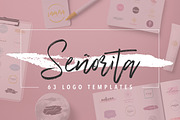 63 feminine Logos ☾ Señorita's Dream, a Branding & Logo Template by friday supply (Thumbnail 20 of 20)