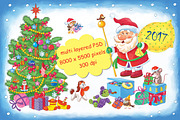 Christmas and New Year collection, a Decorative Illustration by Haso (Thumbnail 5 of 6)