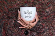 CHERRY NOIR Feminine Mug Mockup, a Product Mockup by Cherry Noir Design (Thumbnail 2 of 4)