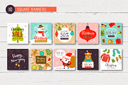 Christmas Social Media Templates, a Social Media Template by insemar (Thumbnail 3 of 6)