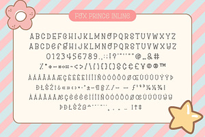 Fox Prince: 4 Font Styles