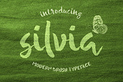 silvia, a Script Font by Incools (Thumbnail 1 of 5)