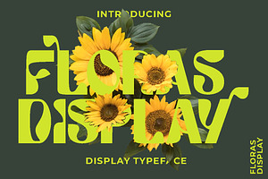 Floras Display - Display Font