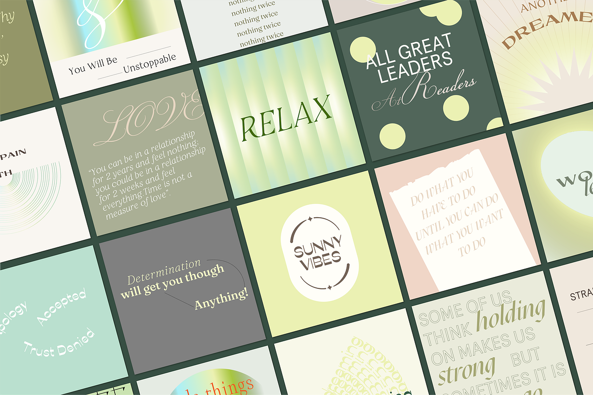 Quote Aesthetics II - CANVA PS, a Social Media Template by Kimo Studio (Photo 9 of 13)