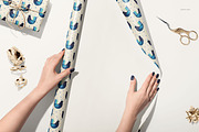 Gift Wrapping Paper Mockup Bundle, a Packaging Mockup by creatsy5 (Thumbnail 22 of 35)
