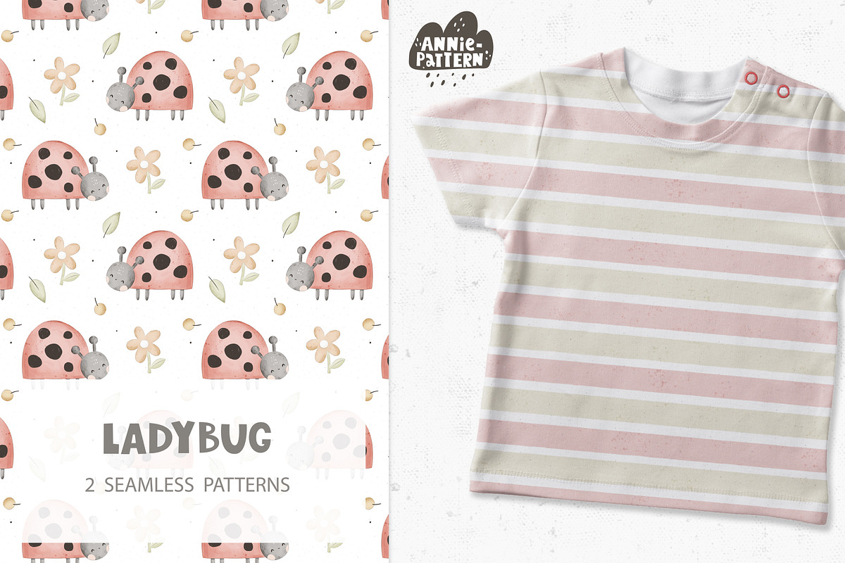 Ladybug, a Pattern Graphic by AnnieArt (Photo 1 of 4)
