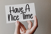 Kinder Birthday | Script Font, a Script Font by Scratchones (Thumbnail 5 of 8)