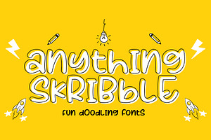 Anything Scribble Fonts