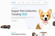 Animart - Pet shop & care template, a Bootstrap Template by techboot (Thumbnail 3 of 7)