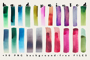 Minimalist Painted Color Swatches, an Object Graphic by Eryn Rose Design (Thumbnail 2 of 13)