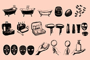 300 Beauty & Cosmetic Illustrations, a Healthcare Illustration by Nocturnal Wolf (Thumbnail 15 of 16)