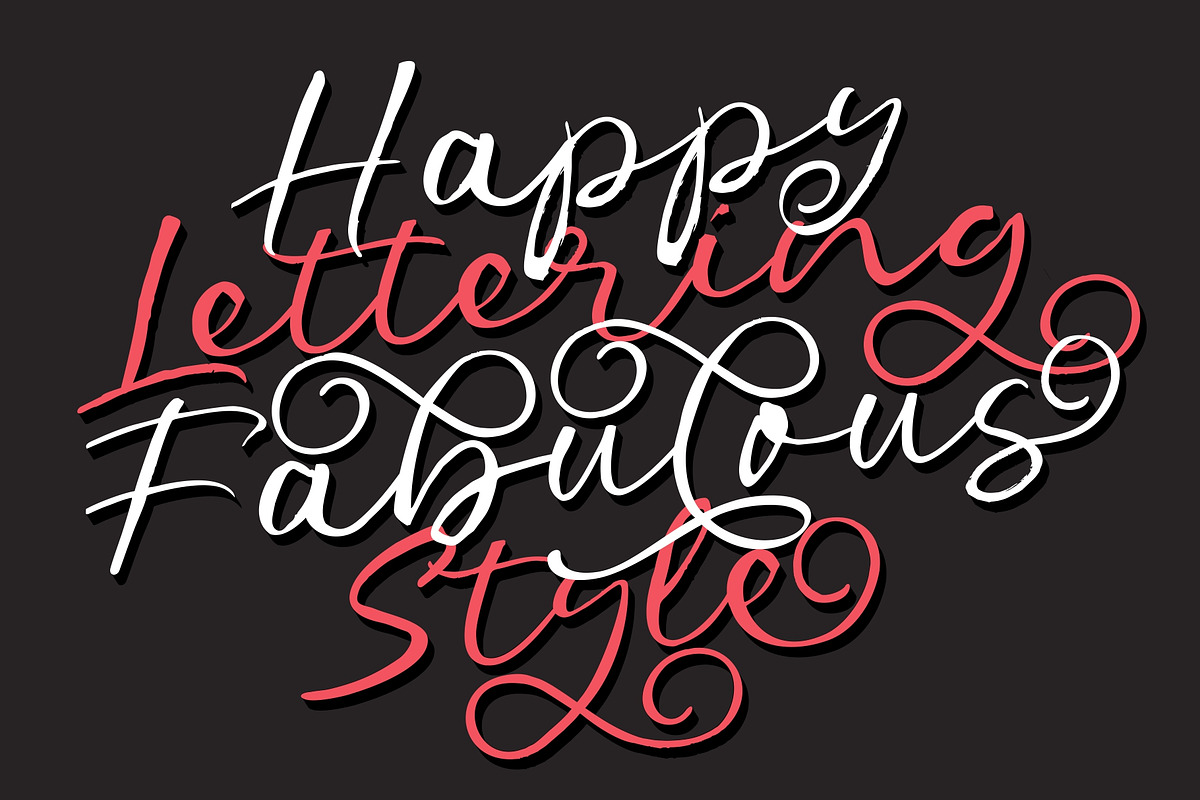 Autentic Brush, a Script Font by HRDR (Photo 6 of 15)