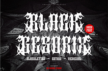 Black Gesorix - Gothic Font