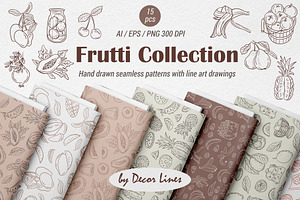 Frutti Collection, a Decorative Illustration by Decor Lines