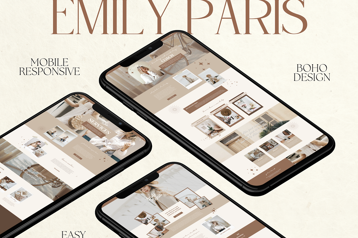 Showit Website Template Life Coach, an App Template by Branding Babe Co. (Photo 6 of 9)