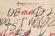 Right Brush & SVG Font, a Script Font by Cruzine (Thumbnail 11 of 18)