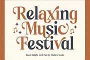 Reach Delight - Modern Retro Serif, a Serif Font by Shakira Studio (Thumbnail 4 of 10)