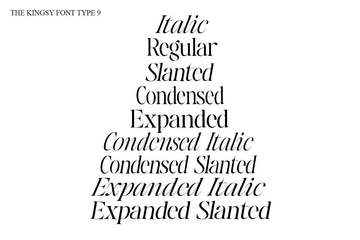 The Kingsy Serif (09 fonts), a Serif Font by Positive TypeFoundry (Photo 6 of 17)