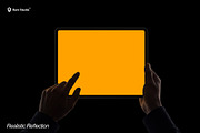 Hand Holding Device Mockup, an iPad Mockup by RamStudio2 (Thumbnail 7 of 10)
