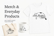 Cat Vector Illustrations, an Animal Illustration by Gomolach (Thumbnail 6 of 8)