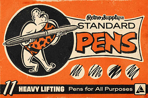 Standard Affinity Ink Pen Brushes