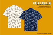Vintage Cheetah Illustrations, an Animal Illustration by ARQAM Studio (Thumbnail 5 of 9)