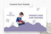 Kindergarten Facebook Materials, a Social Media Template by TemplatesNow! (Thumbnail 3 of 7)