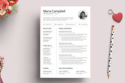 Clean Resume/CV Word, a Resume Template by ResumeDevisers (Thumbnail 1 of 5)