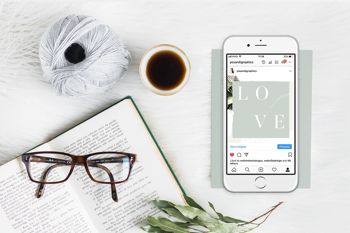 Instagram Puzzle Posts - 3 Themes, a Social Media Template by Youandigraphics (Photo 16 of 16)