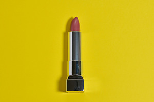Fuchsia lipstick in a stylish metallic silver case. The lipstick, a Beauty & Fashion Photo by ndanko