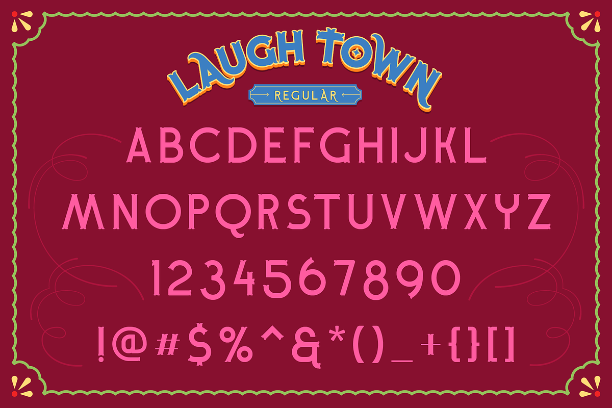 Laugh Tale - Display font, a Serif Font by ghozai studio (Photo 5 of 8)
