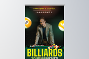 Billiards Tournament Roll Up Banner, a Poster Template by Annora Studio (Thumbnail 2 of 5)
