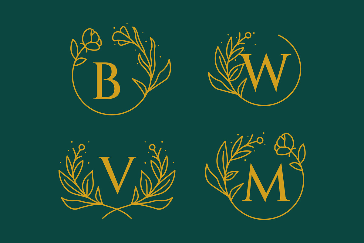 Ornate Decoration Plants Floral Logo, a Branding & Logo Template by Signatoro (Photo 3 of 3)