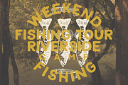 Fishing Outdoor Illustrations, an Object Illustration by Oldden Works (Thumbnail 9 of 11)