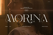 Morina Elegant Serif Font, a Serif Font by Perfectype (Thumbnail 1 of 8)