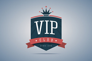 Vip Club Sign