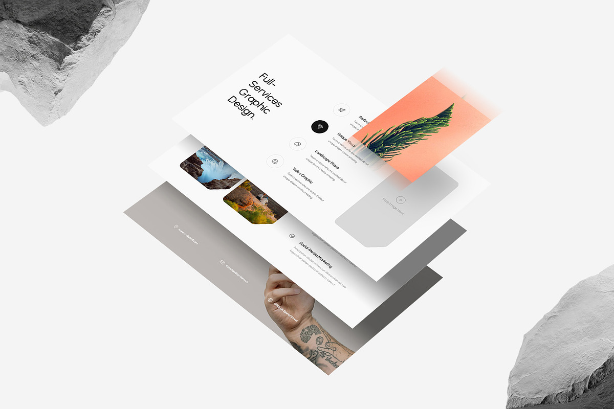 Humle Presentation Template Design, a Presentation Template by Rocketstill (Photo 2 of 7)