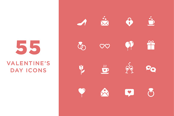 Valentines Day Icons