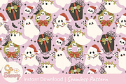 Spooky Christmas Cheer Seamless, a Pattern Graphic by CpSnowy (Thumbnail 1 of 5)